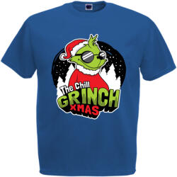  The chill grinch xmas - Karácsonyi Férfi Póló (kptchgrxfp9)