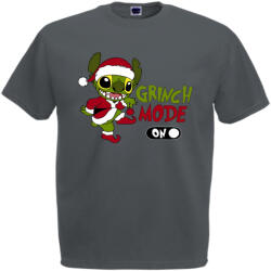  Stitch Grincs Mode - Karácsonyi Férfi Póló (983158)