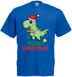  T-rex Karácsony - Karácsonyi Férfi Póló (kptrexdfp8)