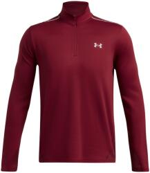 Under Armour Férfi funkcionális cipzár nélküli pulcsi Under Armour VANISH CW 1/4 ZIP piros 1387793-625 - XXL