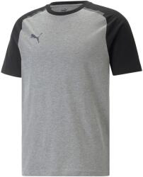 PUMA Férfi funkcionális rövid ujjú pólók Puma TEAMCUP CASUALS TEE szürke 657992-13 - XXL