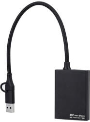 JJC CR-CFB kártyaolvasó, fekete (CR-CFB BLACK)