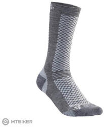 Craft Warm 2 pár zokni, szürke (EU 37-39)
