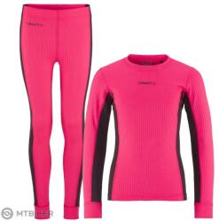 Craft CORE Dry Baselayer gyerek szett, rózsaszín (134/140)