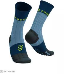 Compressport Pro Racing Socks Winter Trail zokni, farmer/poseidon (T1 (EU 35-38))