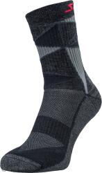 SILVINI Vallonga zokni, fekete/piros (EU 34-35)