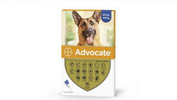 Bayer Advocate 400 Caine ( 25 kg), 3 pipete