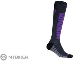 Sensor ZERO MERINO zokni, fekete/lila (6/8 (EU 39-42))