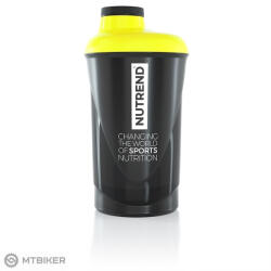Nutrend shaker, 600 ml, fekete-sárga