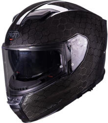 Pilot Stealth II SV Hexagon Carbon Cască Moto Față întreagă ECE 22.06 1380gr cu Sunvisor PIL000KRA129 (PIL000KRA129)