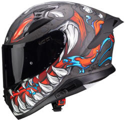 Pilot Snake SV Reptile-X Titanium Mat Cască Moto Față întreagă ECE 22.06 1500gr cu Sunvisor PIL000KRA123 (PIL000KRA123)