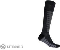 Sensor ZERO MERINO zokni, szürke/fekete (6/8 (EU 39-42))