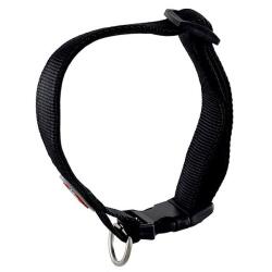 PET NOVA Zgardă din neopren negru 25-40 cm / 15 mm, S