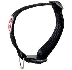 PET NOVA Zgardă din neopren negru 28-45 cm / 20 mm, L