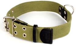 COLLAR Zgardă reflectorizantă din bumbac - 53 - 68cm, 45mm - verde