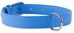 COLLAR Zgardă din piele netedă, albastră 27 - 36cm, 15mm
