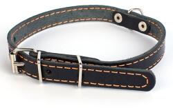 COLLAR Zgardă de piele pentru câini - 24-32cm, 12mm - negru
