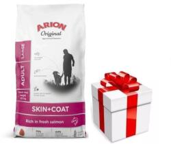 ARION ARION Original Skin & Coat Adult Lazac és rizs nagytestű fajtáknak 12kg + MEGLEHETŐSÉG