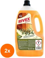 Rivex Set 2 x Solutie Pardoseala Parchet Rivex 4 l (ROC-2xMAG0000196)