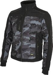 BENNON jachetă softshell CAMOS, negru/gri