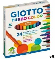 GIOTTO Set de Carioci Giotto Turbo Color Multicolor (5 Unități) - mallbg - 102,80 RON