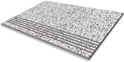 Cesarom Treapta portelanata gresie, tip piatra, Granito 6806-0038, 60 x 30 cm, gri, finisaj mat (5945005084356)