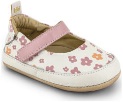 Bibi Shoes Balerin și Balerini cu curea Fete Balerini Fetite Bibi Afeto Joy Flowers Bibi Shoes Alb 24