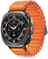Tech-Protect Samsung Galaxy Watch Ultra (47mm) Szíj - Tech-Protect Weave Pro - Narancs (WR-178617)