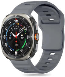 Tech-Protect Samsung Galaxy Watch Ultra (47mm) Szíj - Tech-Protect Silicone Line - Szürke (WR-178607)