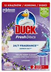 DUCK Fresh Discs Levendula WC-öblítő Korong 72 ml