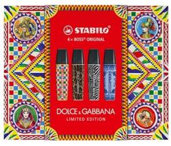 STABILO Szövegkiemelő Stabilo Boss Original D&G Edition 4 db-os klt (70/4-1-102-1)