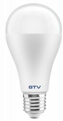 GTV LD-PC4A65-20W LED izzó, A65, 3000K, E27, 20W, 2400lm, AC180-250V/ 50-60Hz, RA>80, 200°, 164mA (LD-PC4A65-20W)