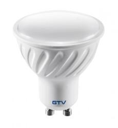 GTV LD-PC7510-40 LED izzó, A-G, SMD 2835, 4000K, GU10, 7, 0W, AC180-250V, 50-60Hz, 120°, 550lm, 61mA (LD-PC7510-40)