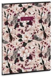 Ars Una Füzet vonalas ARS UNA A/4 40 lapos Extra kapcsos Flowery Pink (53113757) - fotoland