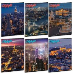 Ars Una Füzet sima ARS UNA A/4 40 lapos Extra kapcsos City Light (53804204) - fotoland