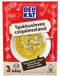 DELIKÁT Instant tésztás leves DELIKÁT Tyúkhúsleves csigatésztával 40 g (68920938) - fotoland