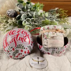  Édes - lekváros (nagy) Karácsonyi Gömb