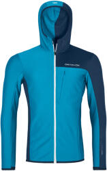 ORTOVOX Fleece Light Grid Hooded Jacket Men's (OVX-87077MNB_XL)