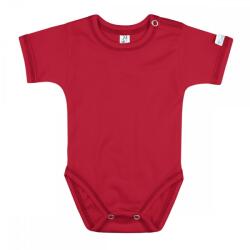Kynga piros rövid ujjú gyerek body 140