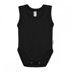 Kynga fekete ujjatlan gyerek body 110