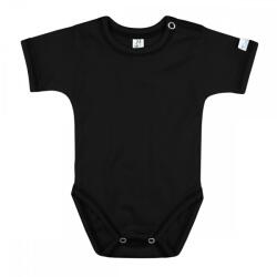 Kynga fekete rövid ujjú gyerek body 104