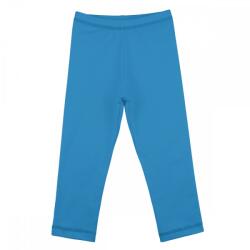 Kynga türkizkék gyerek leggings - Teljes hosszúságú 146 - MEGSZŰNŐ TERMÉK, UTOLSÓ DARABOK!