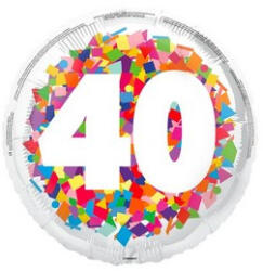 Unique Szám, Számos lufi 18" 45cm - 40-es lufi (LUFI639625)