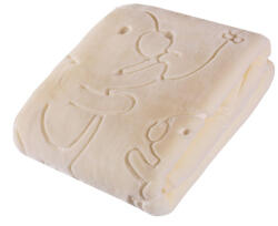 DuetBaby mintás babatakaró - 80x110 cm - Bézs