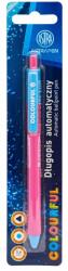 Astra Pix cu mecanism Colorful, varf 0.6, scriere albastra, blister (AZ201022016)