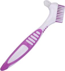 EVNC Periuta de dinti ergonomica cu cap dublu, EVNC, Brush Effective Oral, mov (C1371)