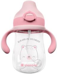 KikkaBoo Тританова чаша с мек накрайник Kikkaboo - Bear with me, 300 ml, Pink (31302020101)