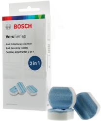 Bosch Set de 3 tablete de decalcifiere BOSCH TCZ8002A - 00312093, Acțiune 2în1 (îndepărtare calcar, protecție împotriva coroziunii), Pentru programele automate ale aparatelor de cafea BOSCH (TCZ8002A)