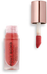 Revolution Beauty Makeup Revolution Pout Bomb Plumping Gloss4, 6 ml luci de buze Peachy Coral
