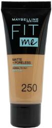 Maybelline MBL FIT ME MAKE-UP MATTE+PORELESS 30 ML / 250 SUN BEIGE make-up 250 sun beige